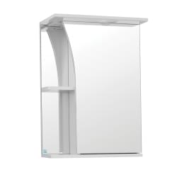 Зеркало-шкаф Виола 500 свет 716*500*234мм  левая