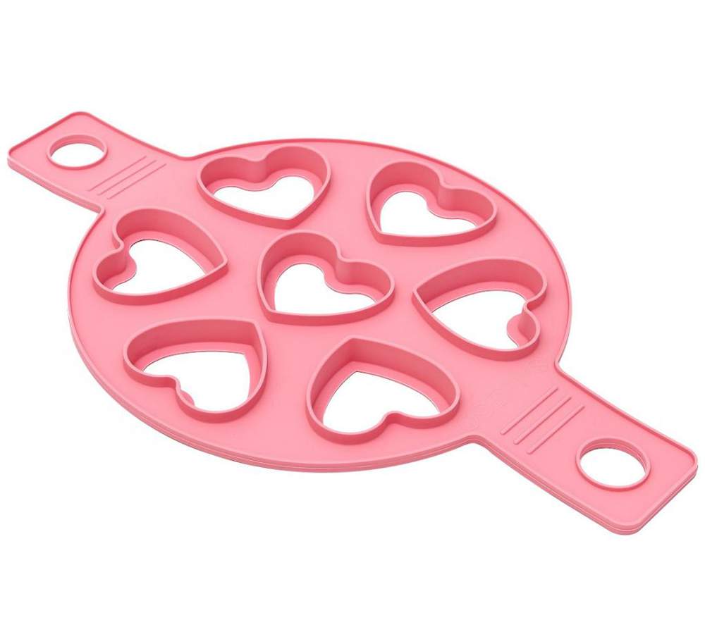 КАТУНЬ Форма КТ-S-402 д/жарки оладий,котлет и яиц силикон 23х38х1,5см 