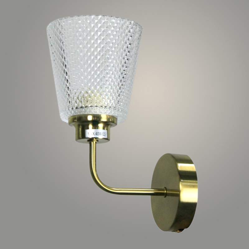 Бра 443/1W GAB латунь