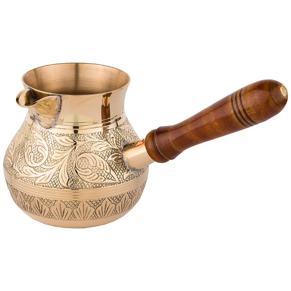 LEFARD Турка 733-117 Graving 450мл резная латунь  