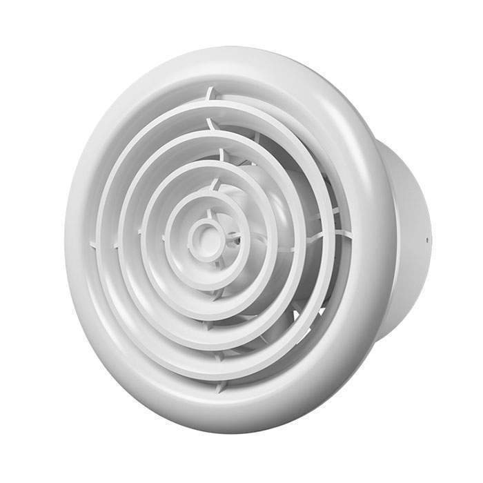 Вентилятор  FLOW 4S BB сетка осевой канал. вытяжной  D100