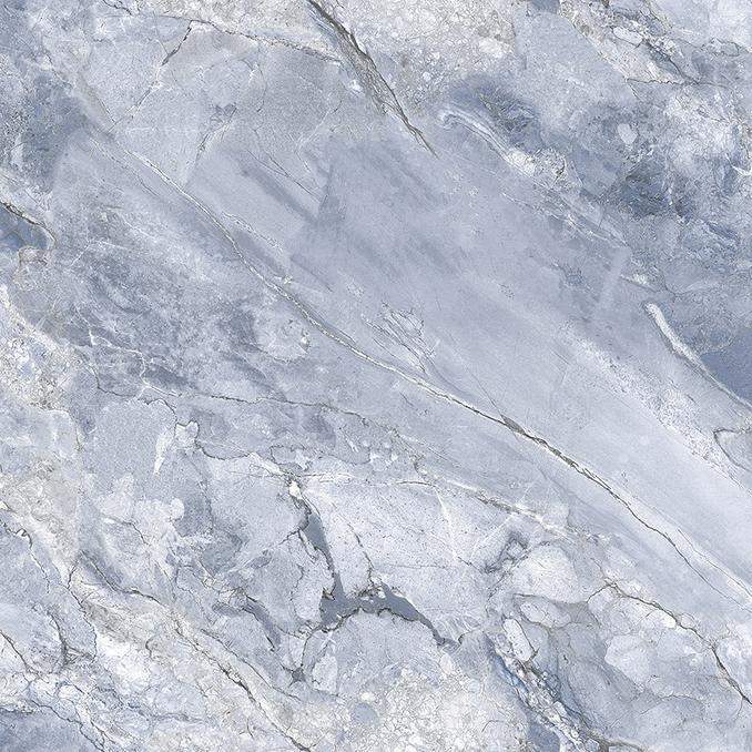 Оушен Горджеус Блу / Ocean Gorgeous Blue Керамогранит голубой 600х600 Полированный