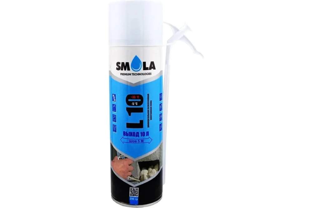 Пена SMOLA  L10 монтажная 290гр  