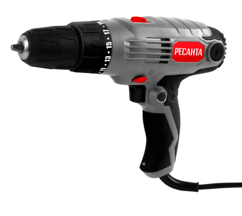 Шуруповерт Ресанта сетевой  СШ-550-2  75/16/1