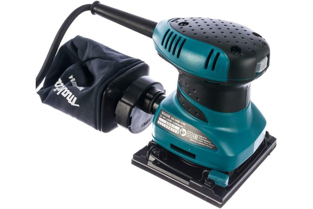 Шлифмашина Makita  BO 4556 Вибрационная  200Вт