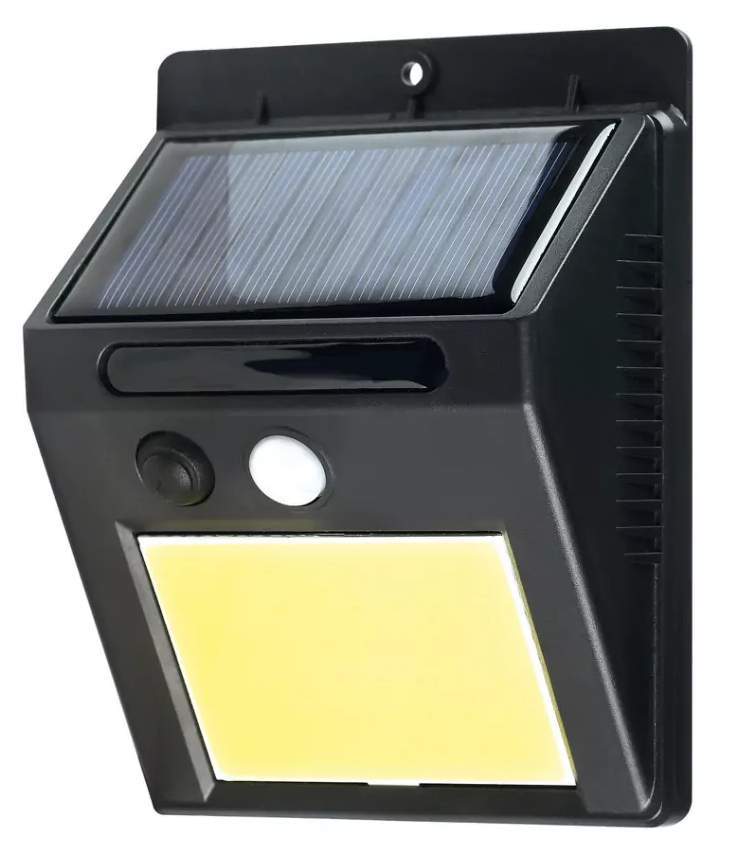 Светильник SBF-32-MS настенный 5Вт СОВ на солнеч.батареях черный