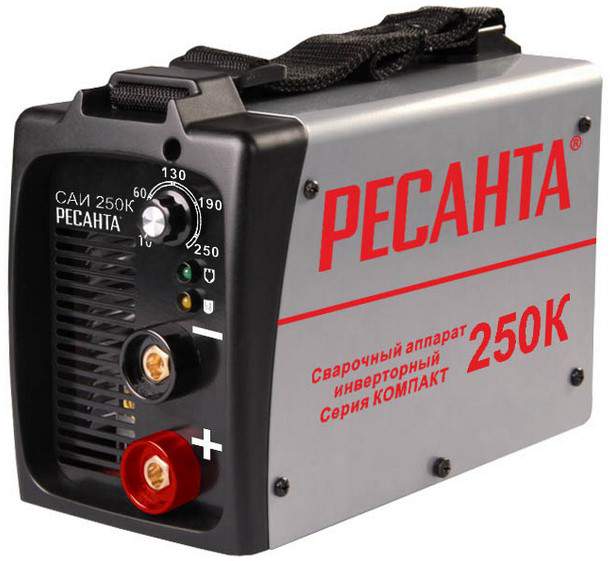 Сварочный аппарат инверт. РЕСАНТА САИ 250К  компакт