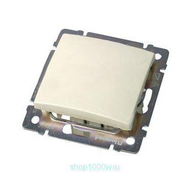 Переключатель  VALENA  2 напр 1кл сл. кость   774306 / 33817