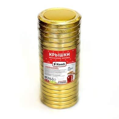 KOMFI Крышка Твист 82 Золотистые KVR004S (20/720)